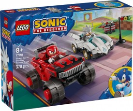 Blocks Sonic 77118 – Silverio automobilis prieš Knuckles monster trucką