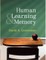 Human Learning and Memory