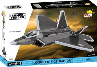 Blocks Armed Forces Lockheed F-22 Raptor – konstruktorius (statybinės kaladėlės)
