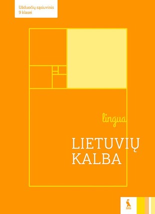 Lietuvių Kalba. Užduočių Sąsiuvinis 9 Klasei (serija