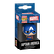 FUNKO POP! Raktų pakabutis: Marvel - Captain America