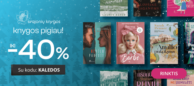 LEIDYKLOS SVAJONIŲ KNYGOS KNYGOMS - extra nuolaidos iki -40%!