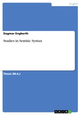 Studies in Semitic Syntax