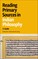Reading Primary Sources in Indian Philosophy