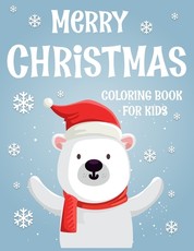 Merry christmas coloring book for kids.