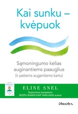 KAI SUNKU – KVĖPUOK. Sąmoningo dėmesio sutelkimo kelias auginantiems paauglius (ir patiems augantiems kartu)