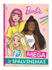 Barbė. Mega spalvinimas