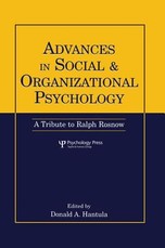 Advances in Social and Organizational Psychology