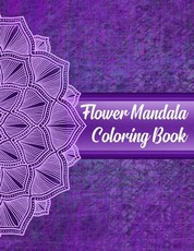 Flower Mandala Coloring Book