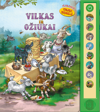 Vilkas ir ožiukai. Įgarsinta vakaro pasakėlė