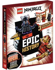 LEGO® NINJAGO®: The Epic History (with Kai, Lord Garmadon and Master Wu minifigures and fold-out play scene)