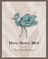 Horse, Flower, Bird