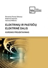 Elektrinių ir pastočių elektrinė dalis. Kursinis projektavimas