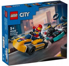 LEGO City 60400 Gokartai ir lenktynininkai