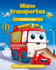 Mano transportas: lipdukų knyga