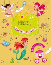 Princesių užduočių knygelė: su 100 lipdukų