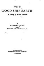 On Board the Good Ship Earth, A Survey of World Problems