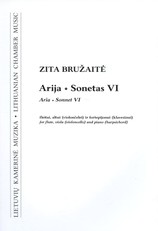 Arija ir Sonetas VI fleitai, altui (violončelei) ir fortepijonui (klavesinui)