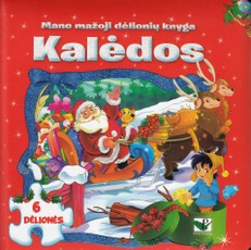Mano mažoji dėlionių knyga. Kalėdos (6 dėlionės)