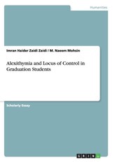 Alexithymia and Locus of Control in Graduation Students
