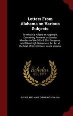 Letters From Alabama on Various Subjects