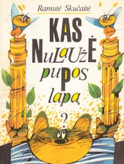 Kas nulaužė pupos lapą?