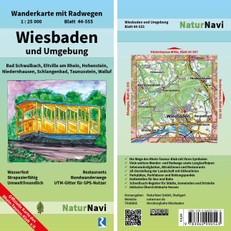 Wiesbaden und Umgebung 1 : 25 000, Blatt 45-555