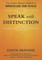 Speak with Distinction