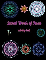 Sacred Words of Jesus coloring book