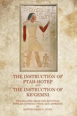 The Instruction of Ptah Hotep