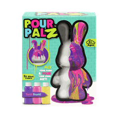 Kūrybinis komplektas Bunny Tutti Frutti Pour Palz 5+ m.
