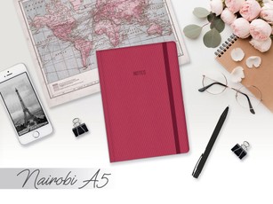 Darbo knyga be datų A5 80g linija NAIROBI