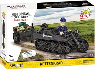 Bricks Kettenkrad – 239 dalių konstruktorius