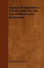 Manual of Explosives