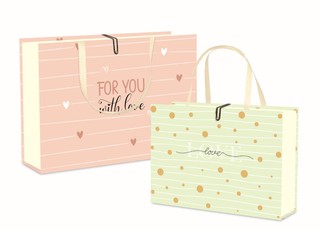 Dėžutė su rankenėlėm DARLING maža 250x180x80mm