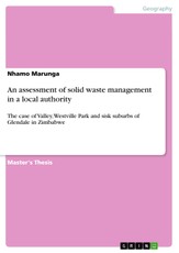 An assessment of solid waste management in a local authority