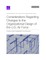 Considerations Regarding Changes to the Organizational Design of the U.S. Air Force