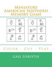 Miniature American Shepherd Memory Game