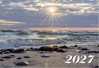 Sieninis kalendorius „Jūra“ 2027, 1 dalies