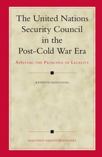 The United Nations Security Council in the Post-Cold War Era