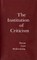 The Institution of Criticism