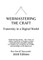 Webmastering the Craft