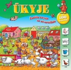 Ūkyje. Žodžių knyga su atvartėliais