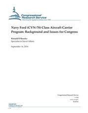 Navy Ford (CVN-78) Class Aircraft Carrier Program