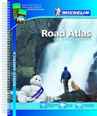 Michelin Straßenatlas Nordamerika mit Spiralbindung