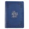 Journal Classic Zippered Luxleather Be Still - Psa 46:10