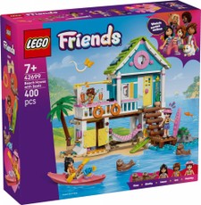 Blocks Friends 42699 — paplūdimio namelis su ruoniais