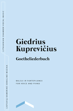 Goetheliederbuch. Goethe’s dainų knyga. Balsui ir fortepijonui
