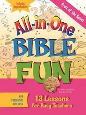 All-In-One Bible Fun for Preschool Children: Fruit of the Spirit