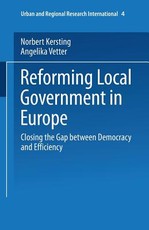 Reforming Local Government in Europe